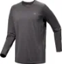 Arc'teryx Cormac Crew LS, Black heather