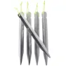 Arctic Tern Camping V-peg 5-pack, Silver, One Size