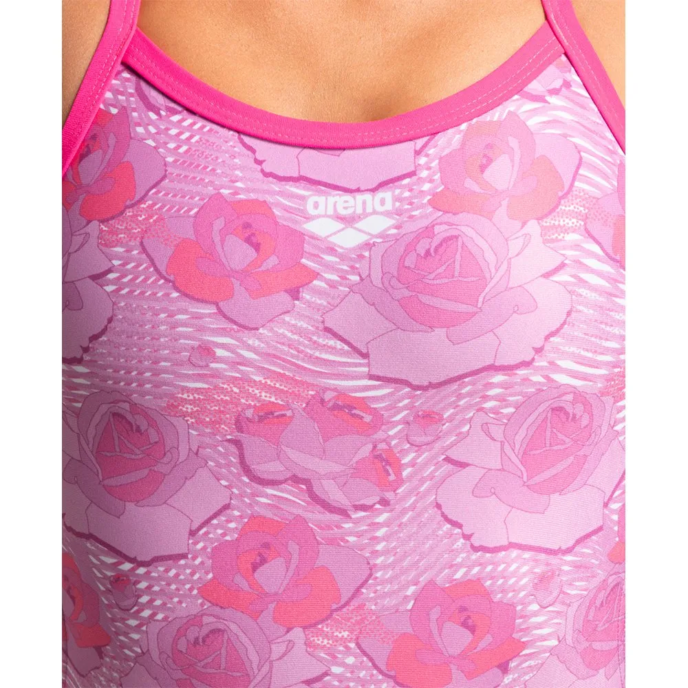 arena Breast Camcer Challenge Back Badetøy female, Pink