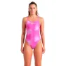 arena Callenge Back Allover Badetøy female, Shocking pink multi / shocking pink