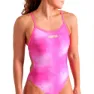 arena Callenge Back Allover Badetøy female, Shocking pink multi / shocking pink
