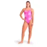 arena Callenge Back Allover Badetøy female, Shocking pink multi / shocking pink