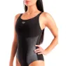 arena Carla U Back Badetøy female, Black / ice multi