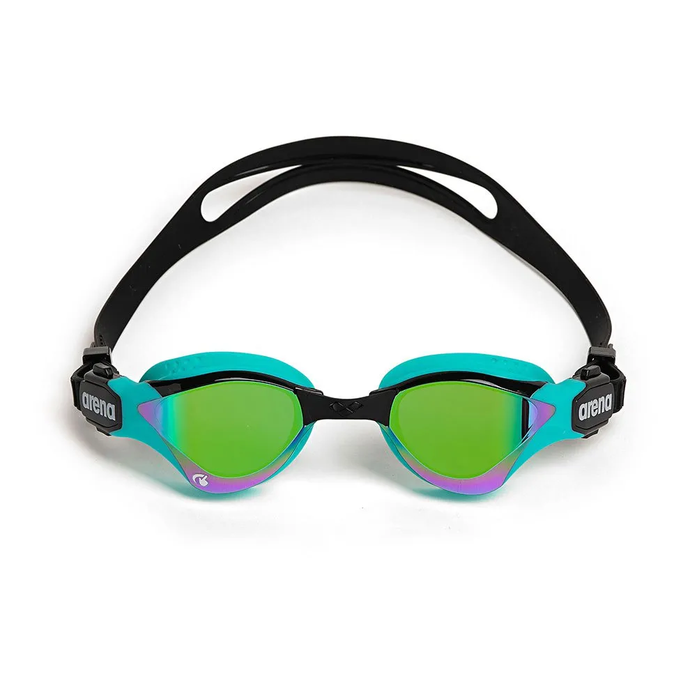 arena Cobra Tri Swipe Speil-svømmebriller unisex, Emerald, One Size