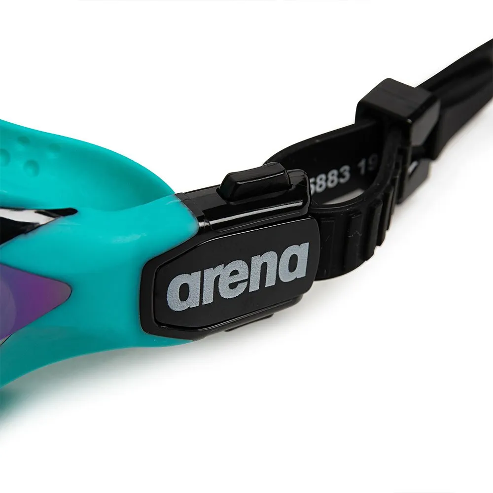 arena Cobra Tri Swipe Speil-svømmebriller unisex, Emerald, One Size