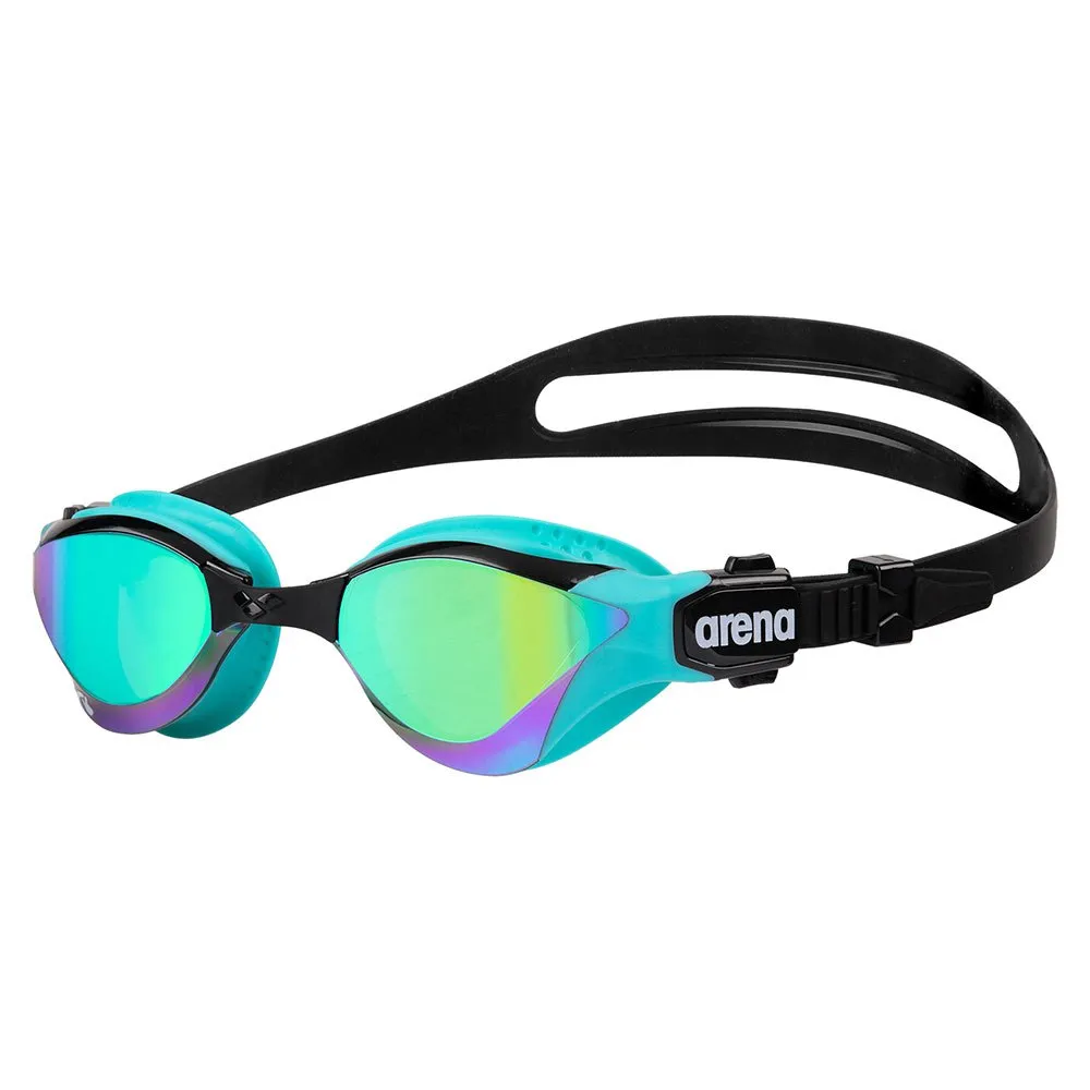 arena Cobra Tri Swipe Speil-svømmebriller unisex, Emerald, One Size