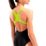 arena Dim Light Swim Pro Back L Badetøy female, Black / artic, 10-11Y
