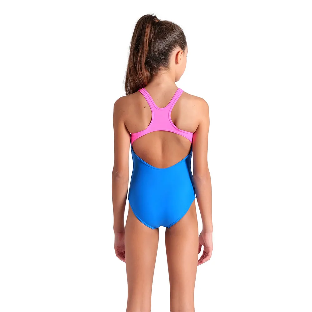 arena Dim Light Swim Pro Back L Badetøy female, Blue china, 12-13Y