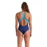arena Dreamhline V Back Badetøy female, Navy / turquoise