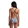 arena Earth Xcross Back Badetøy female, Black / white