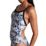 arena Earth Xcross Back Badetøy female, Black / white