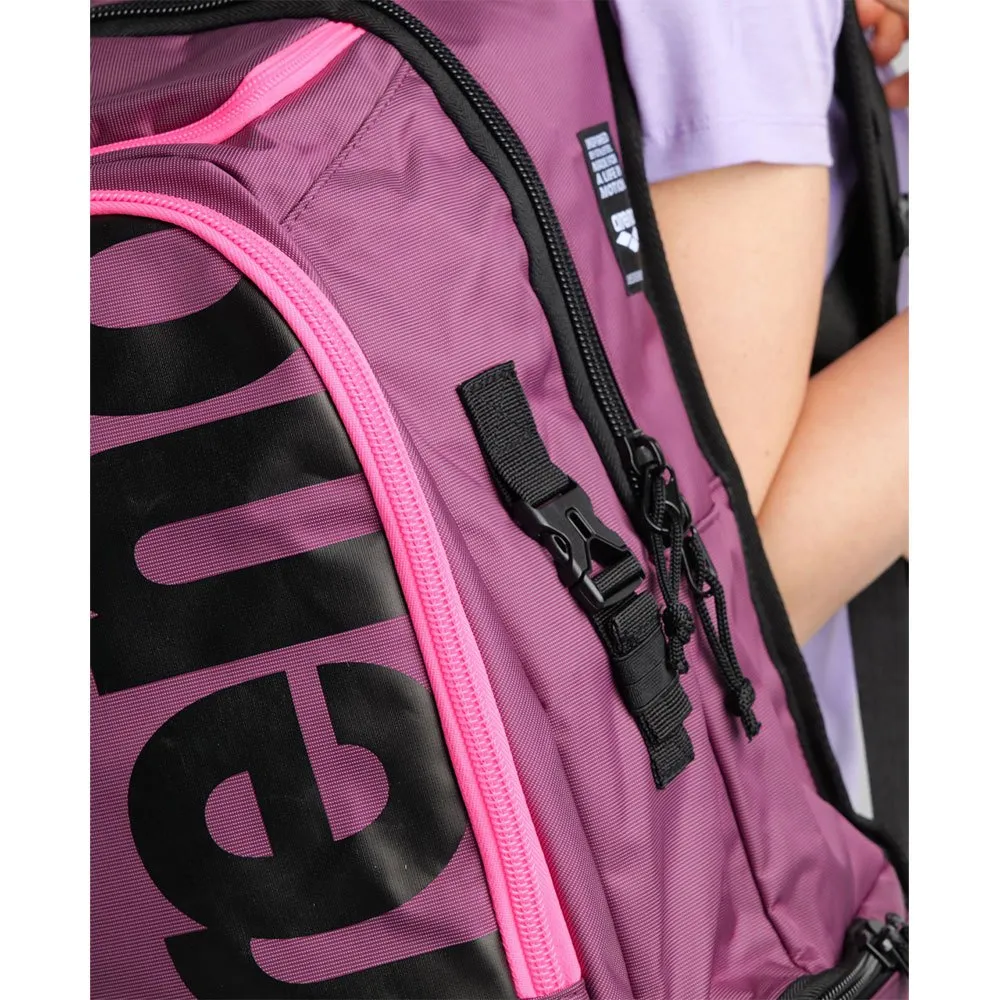 arena Fastpack 3.0 40l Ryggsekk Refurbished unisex, Plum / neon, One Size arena Fastpack 3.0 40l Ryggsekk Refurbished unisex, Plum / neon, One Size