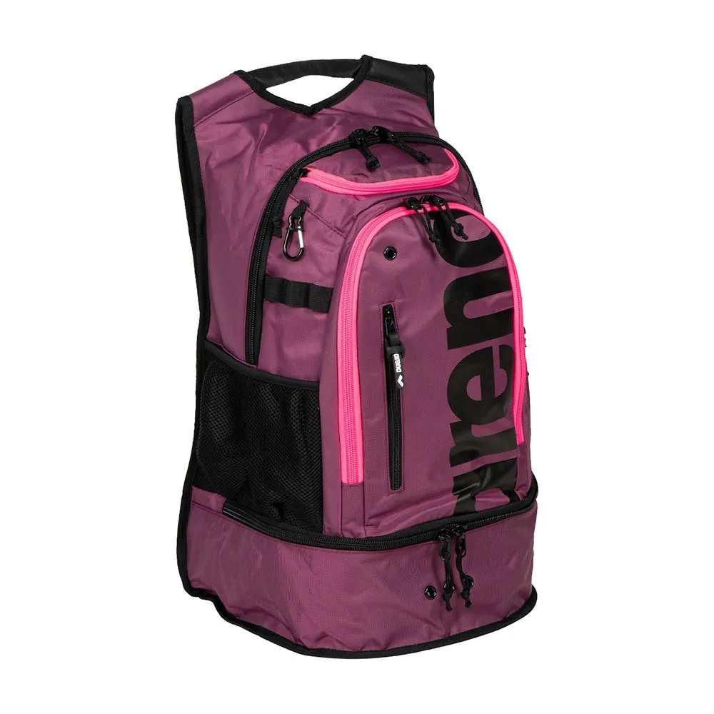 arena Fastpack 3.0 40l Ryggsekk Refurbished unisex, Plum / neon, One Size arena Fastpack 3.0 40l Ryggsekk Refurbished unisex, Plum / neon, One Size