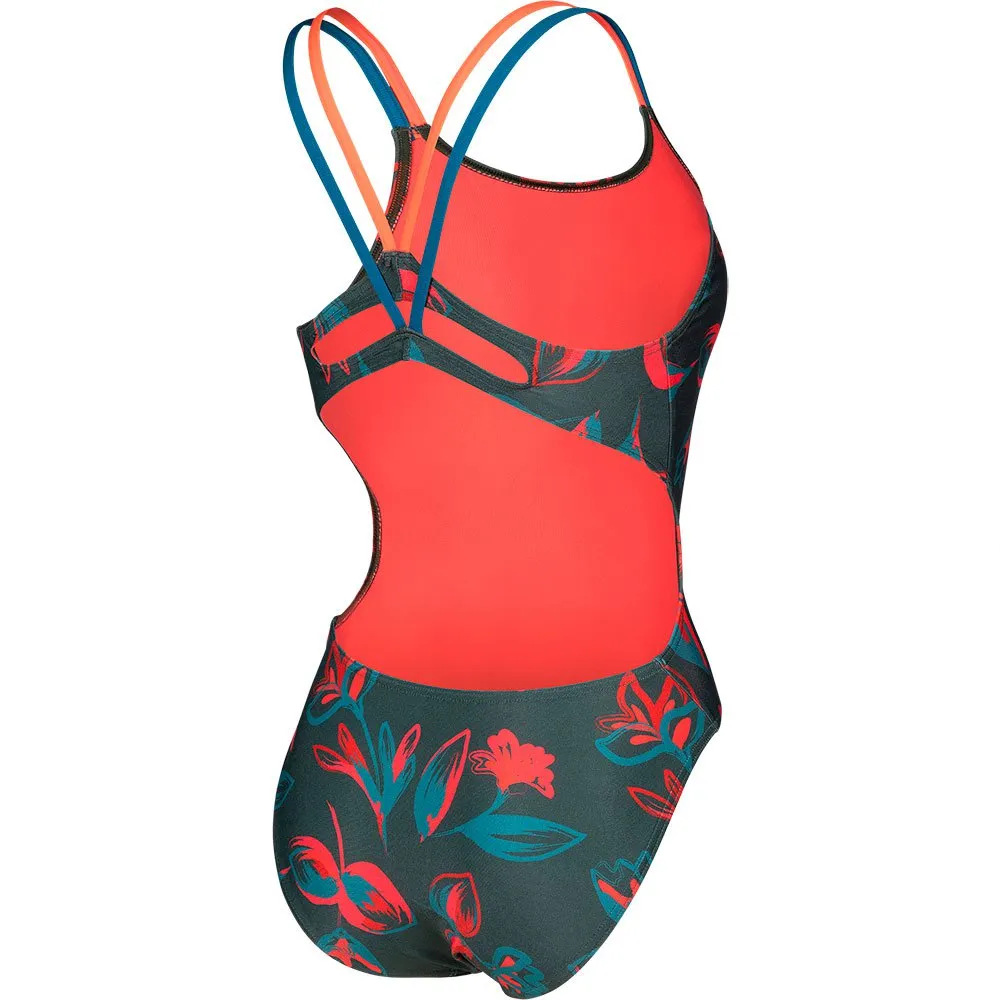 arena Floral Lace Plus Back Badetøy female, 696 arena Floral Lace Plus Back Badetøy female, 696
