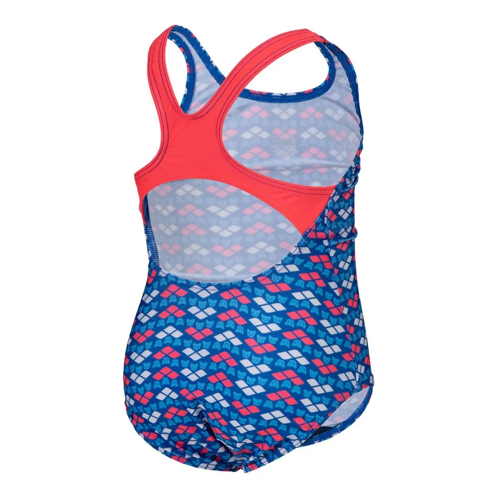arena Friends Swim Pro Ao Badetøy female, Fluo red / multi, 12-24MON