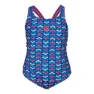 arena Friends Swim Pro Ao Badetøy female, Fluo red / multi, 12-24MON