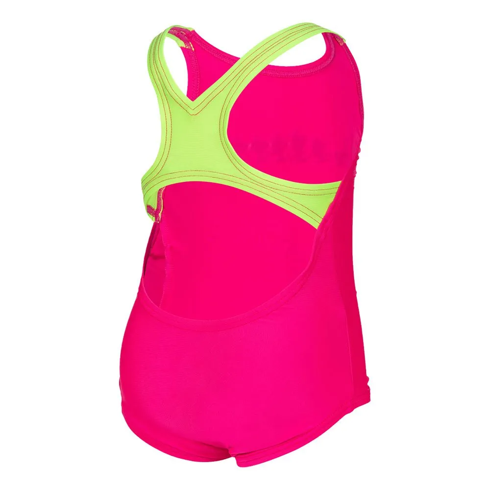 arena Friends Swim Pro Back Badetøy female, Freak rose, 12-24MON