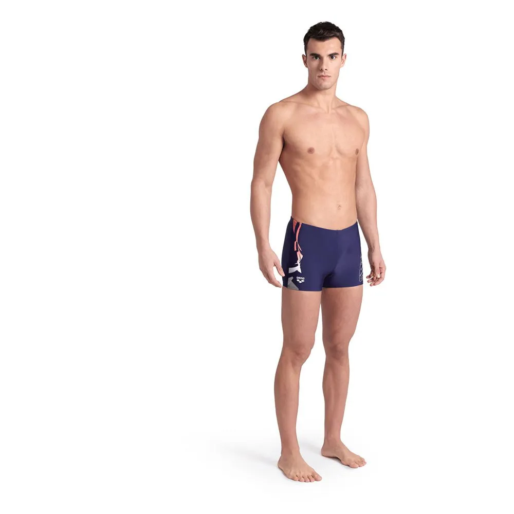 arena Gleam Badeshorts Boxer male, Navy arena Gleam Badeshorts Boxer male, Navy