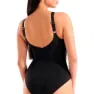 arena Isabella Wing Back Badetøy female, Black / navy