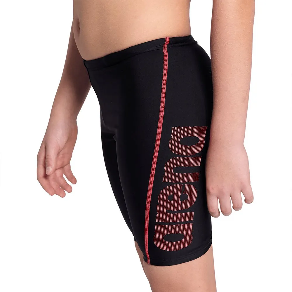 arena Logo R Jammer, Black / fluo red, 8-9Y