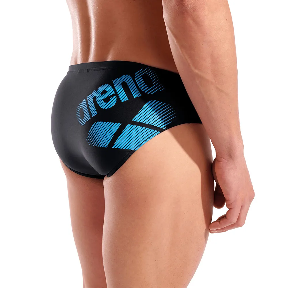 arena Logotype Badetrusser male, Black arena Logotype Badetrusser male, Black
