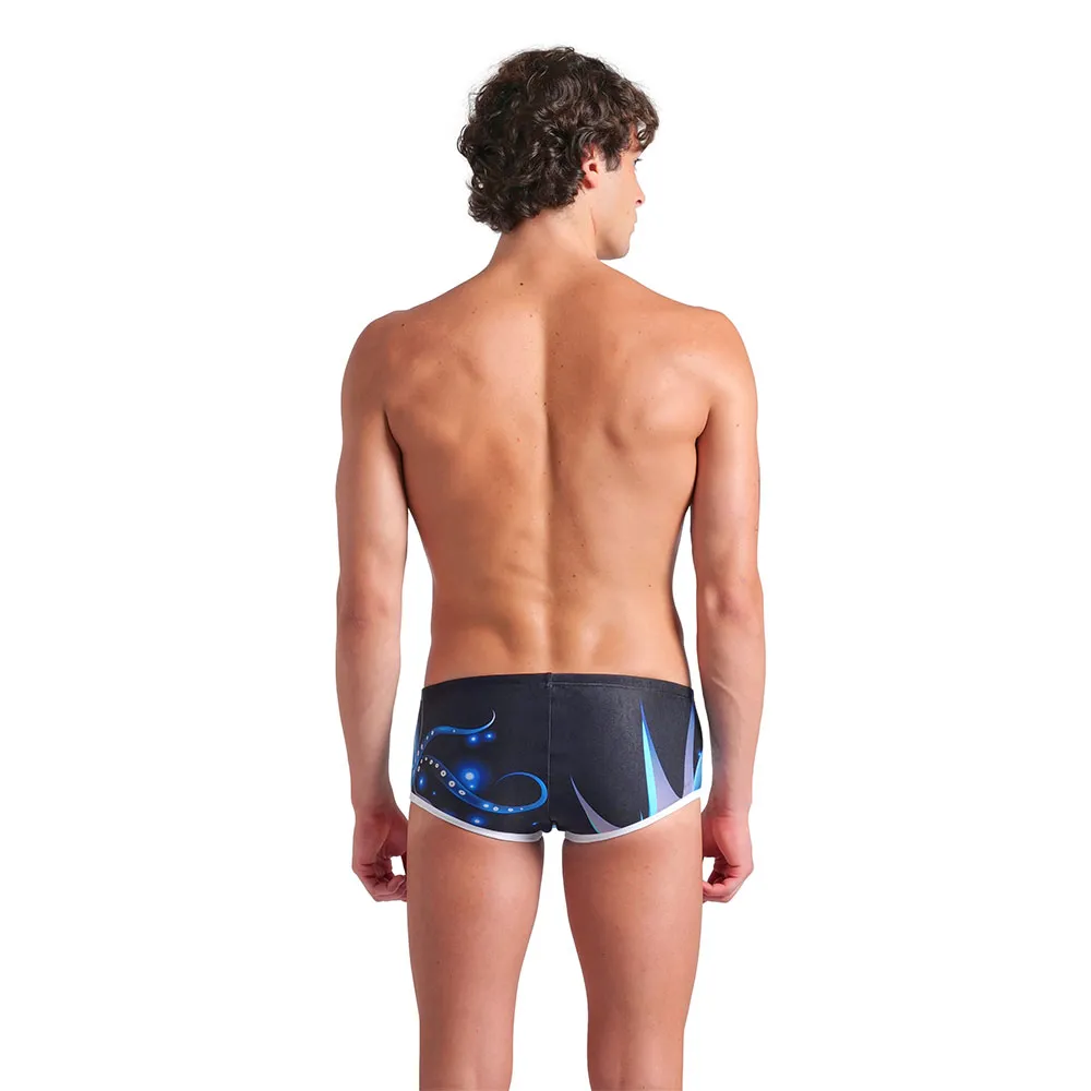 arena One Print Low Waist 14cm Badetrusser male