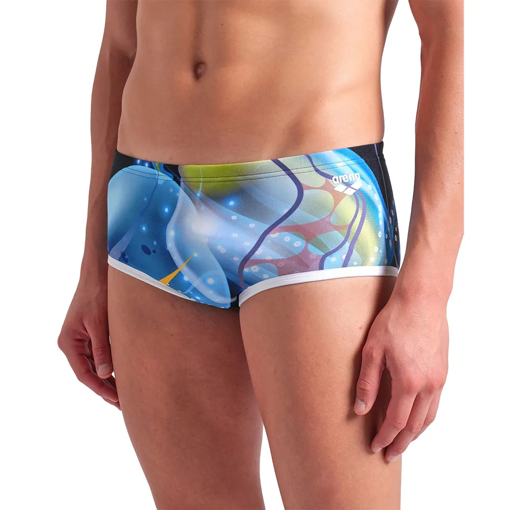 arena One Print Low Waist 14cm Badetrusser male