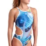arena One Print Tech Back Badetøy female