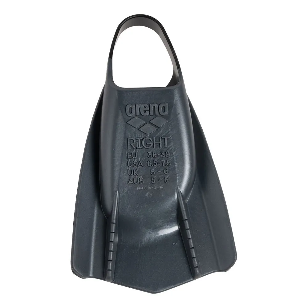 arena Powerfin Pro Ii Swimming Fins Refurbished unisex, Black