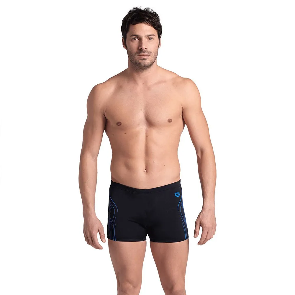 arena Reflecting Badeshorts Boxer male, Black