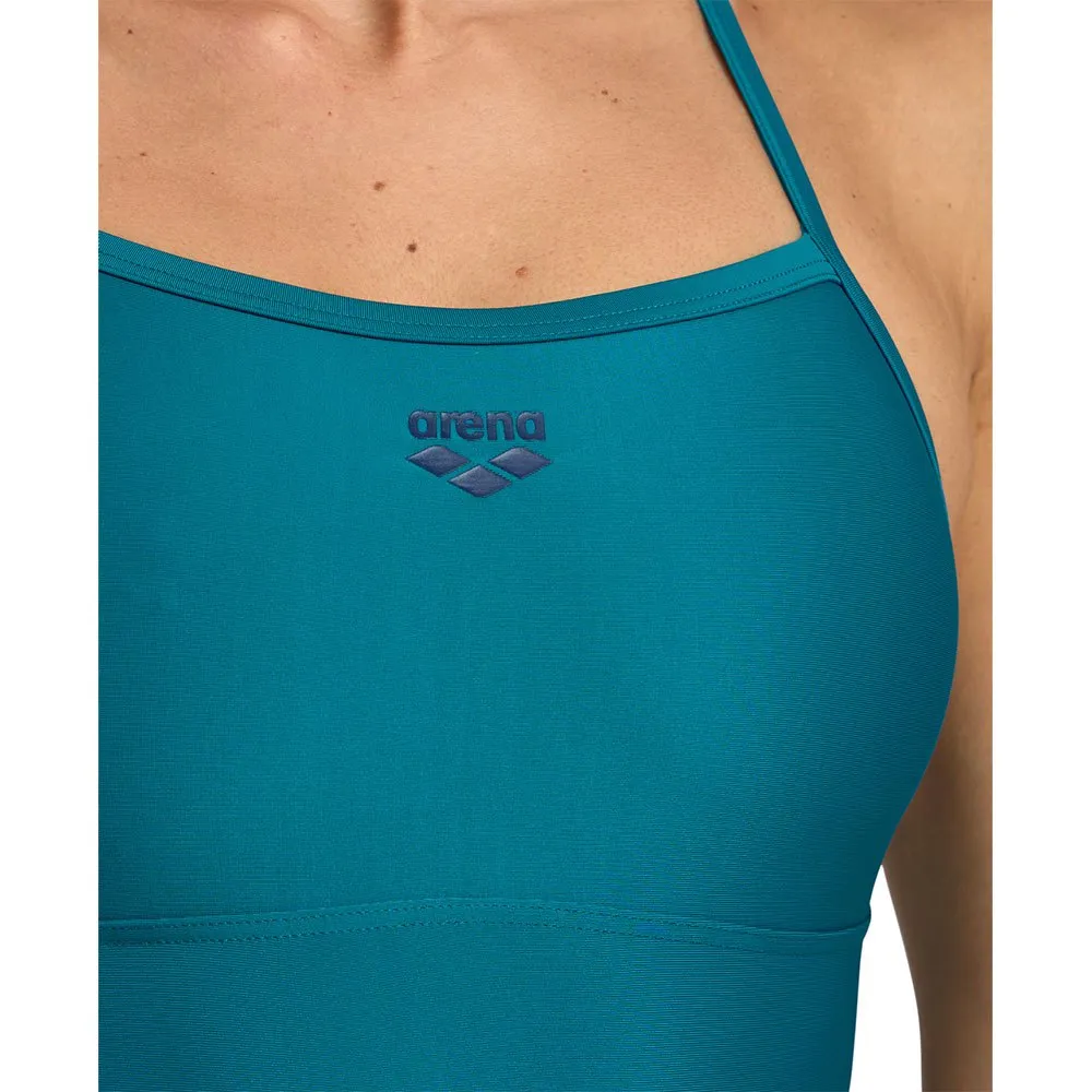 arena Solid Lightdrop Back B Badetøy female, Deep teal arena Solid Lightdrop Back B Badetøy female, Deep teal