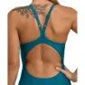 arena Solid Lightdrop Back B Badetøy female, Deep teal