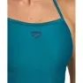 arena Solid Lightdrop Back B Badetøy female, Deep teal