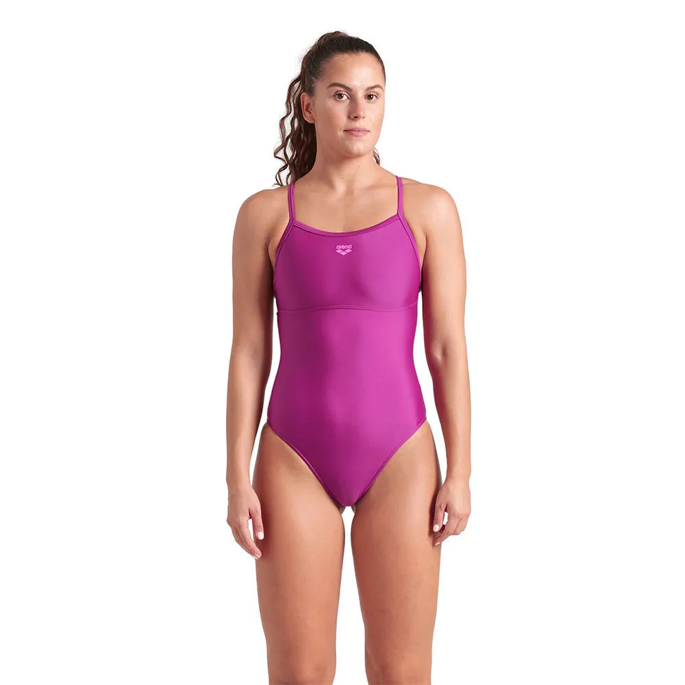 arena Solid Lightdrop Back B Badetøy female