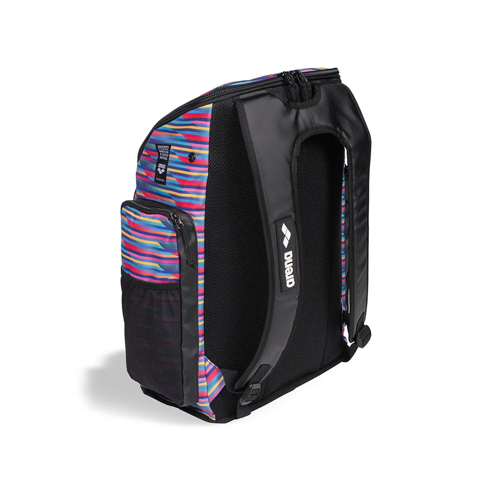 arena Spiky Iii Allover 45l Ryggsekk unisex, Racing stripes, One Size