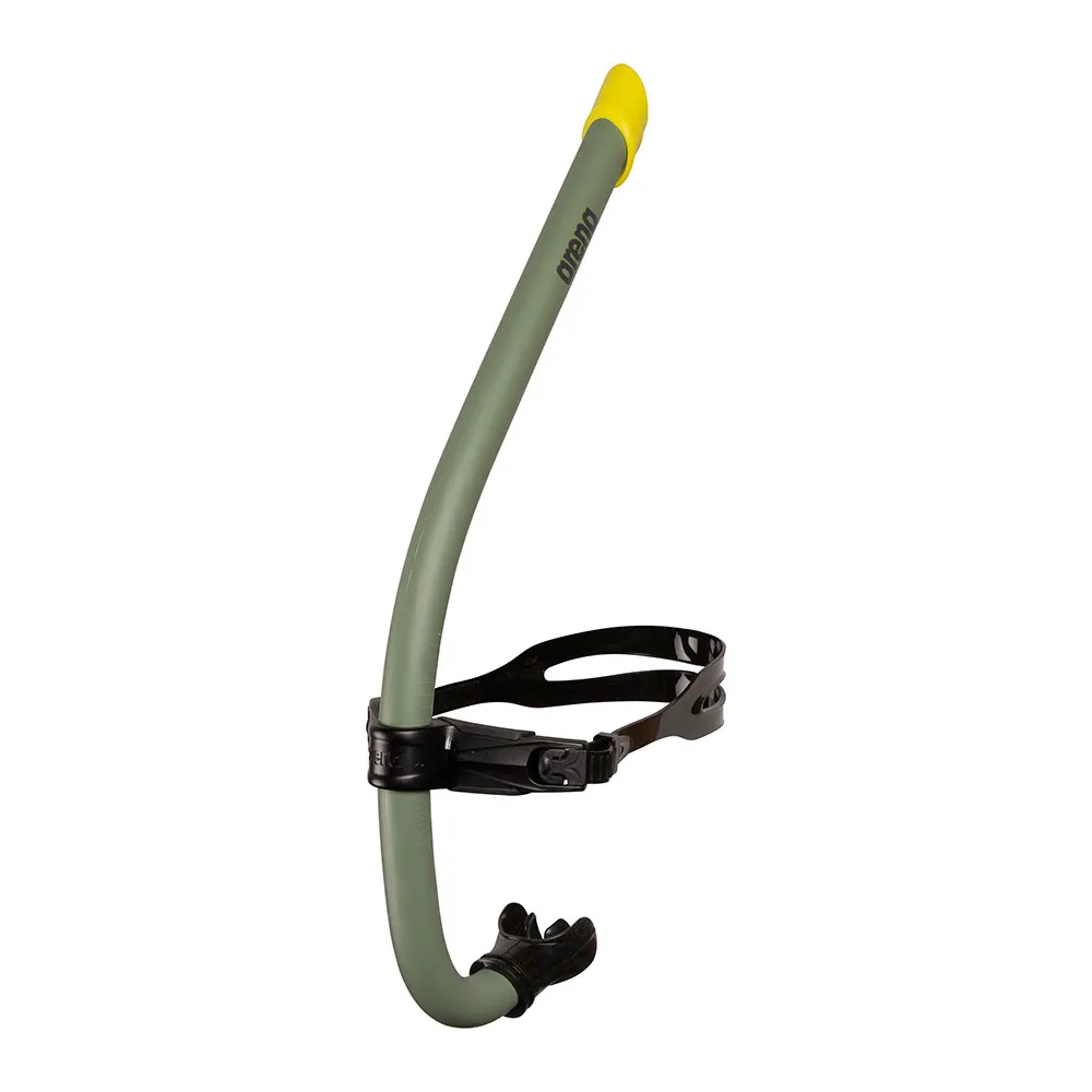 arena Swim Pro Iii Frontal Snorkel Refurbished unisex, Sage / black