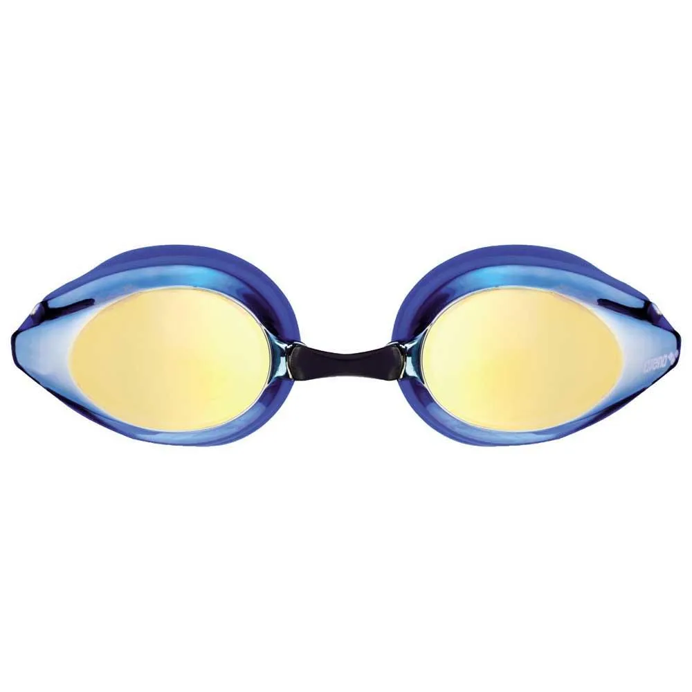 arena Tracks Junior Mirror Svømmebriller unisex, Blue, One Size