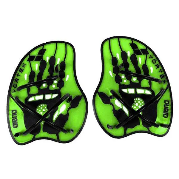 arena Vortex Svømmeføtter unisex, Acid lime / black