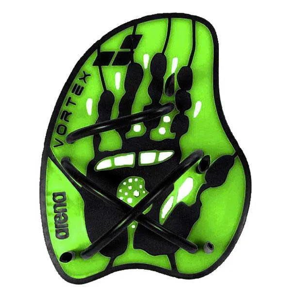arena Vortex Svømmeføtter unisex, Acid lime / black