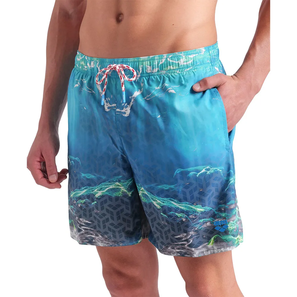 arena Water Prints Beach 41.5cm Badebukse