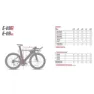 Argon 18 E-119 Tri+ 2020 Landeveissykkelramme, Black / red matt, M