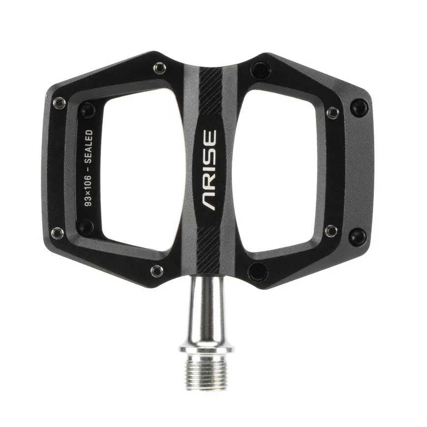 Arise Helium Expert Sykkelpedaler, Black, One Size