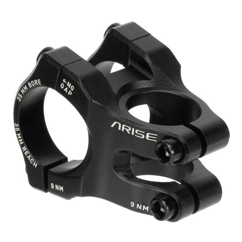 Arise Portal 35 Mm Sykkelstyrestem, Black, 32mm