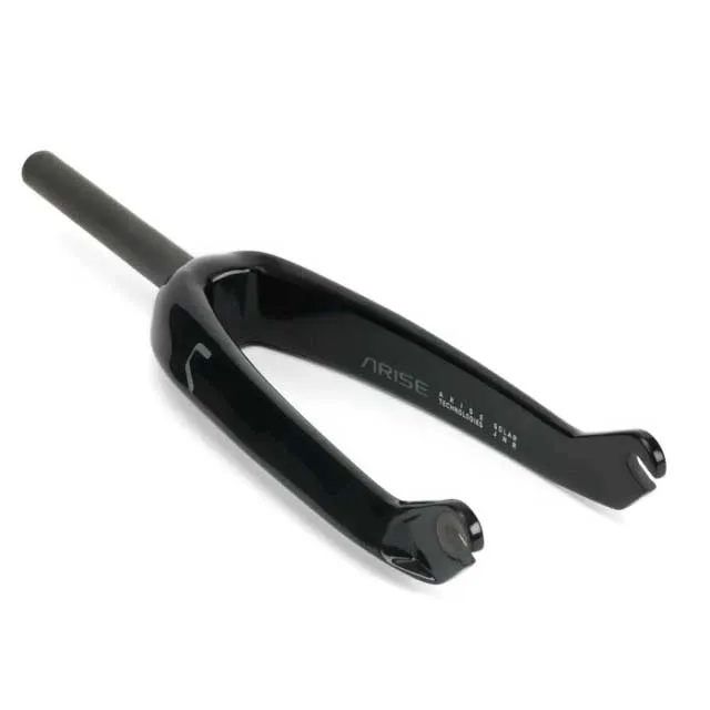 Arise Solar Junior Bmx-gaffel, Black, 20", Rigid