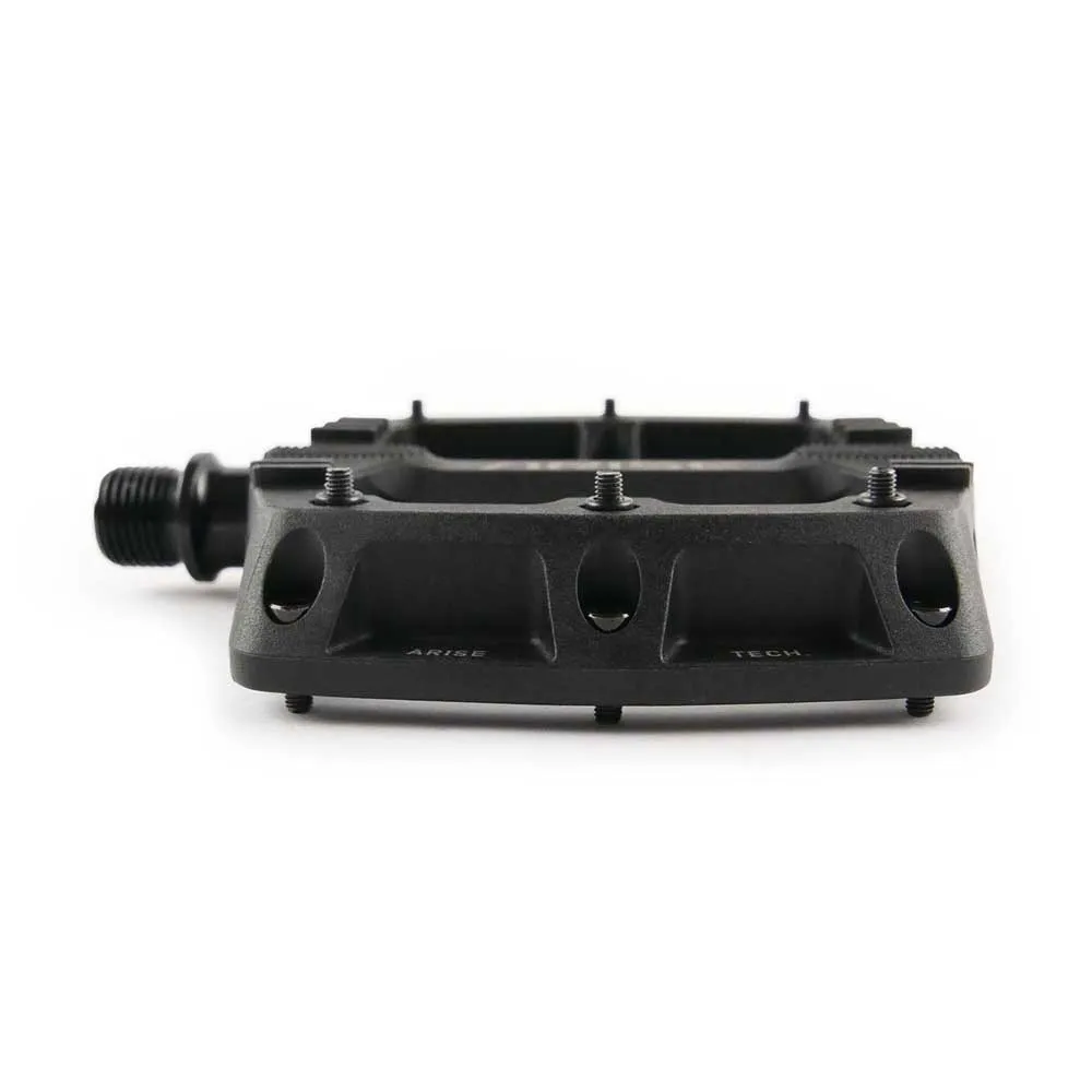 Arise Xenon Mini Nylon Sykkelpedaler, Black, One Size