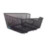 Around College Small Basic Bakre Kurv, Black, One Size