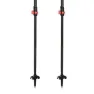 Arva Fuji Carbon 3 Parts Powerlock + Long Grip Spaserstokker, Black, 105-135cm