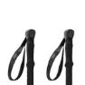Arva Haute Route 2 Parts Powerlock + Long Grip Spaserstokker, Black, 100-145cm