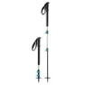 Arva Haute Route Compact 3 Part Powerlock Long Spaserstokker, Black, 105-135cm