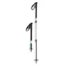 Arva Haute Route Compact 3 Part Powerlock Long Spaserstokker, Black, 105-135cm